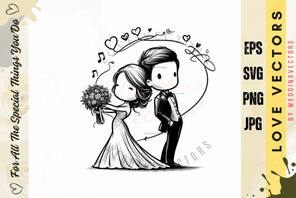 C2681: The Romantic Design Asset for Wedding Projects