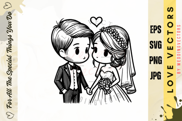 C3668: Where Minimalist Art Meets Wedding Romance