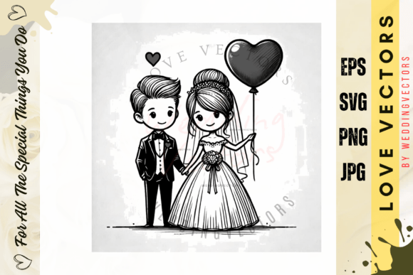 C3705 Wedding Vectors: Capturing Timeless Romance